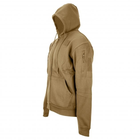 Кофта Sturm Mil-Tec Tactical Hoodie Zipper Coyote L 11472019 - зображення 5