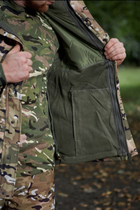 Куртка Софтшел Han Wild G8 Soft Shell размер 3XL мультикам с флисовой подкладкой до -15 - изображение 9
