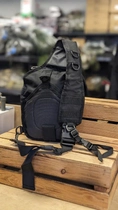 Рюкзак однолямковий Чорний Mil-Tec One Strap Assault Pack SM Schwarz (14059102-9) - изображение 6