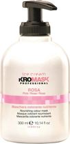 Тонуюча маска для волосся Inebrya Ice Cream Kromask Professional Pink 300 мл (8033219164364) - зображення 1