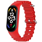 Ремешок Ocean Band для Xiaomi Mi Band 7/6/5/4/3 (Красный / Red) Epik (170421)