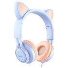 Наушники HOCO W36 Cat ear (Dream Blue) (137910)
