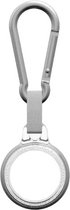 Holder z karabińczykiem Tech21 Evo Clear AirTag 1-Pack Cover Clear (T21-10213) - obraz 1