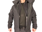 Куртка Soft Shell із фліс кофтою чорна Pancer Protection 52 - зображення 7