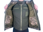 Куртка Soft Shell із фліс кофтою ММ-14 Pancer Protection 56 - зображення 11