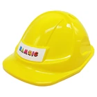 Каска детская Строитель желтая Bamsic (117) (233252)