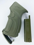 Пистолетная рукоятка Strata 22 KIT для АК-47/74 (Сайга) с отсеком под пенал Олива (2185480000035) - изображение 5