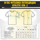 M-Tac футболка потовідвідна Athletic Tactical Gen.2 Black XL - зображення 9