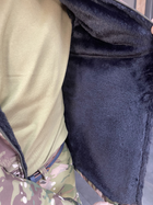 Куртка тактична зимова Softshell, Special, Мультикам, розмір L, на підкладці зі штучного хутра XL - зображення 6