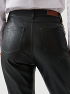 Spodnie ze sztucznej skróry damskie Tatuum Moria T2316.139 38 Czarne (5900142265587) - obraz 3