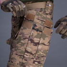 Штурмовые штаны UATAC GEN 5.2 с наколенниками и тактическим ремнем (L) мультикам (Multicam) STEPPE світлий - изображение 8