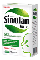 Suplement diety Sinulan Forte 15 tabletek (8596024013215) - obraz 1