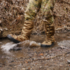 Тактические Бахилы водоталкивающие, Военные гамаши на обувь для Защиты от Дождя Койот L (42-45) - изображение 4