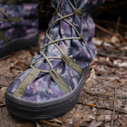 Тактические Бахилы водоталкивающие, Военные гамаши на обувь для Защиты от Дождя Камуфляж XL (46-48) - изображение 6