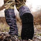 Тактичні Бахили водоштовхувальні, Військові гамаші на взуття для захисту від дощу Камуфляж M (39-41) - зображення 5