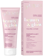 Krem do twarzy Eveline Beauty & Glow rozświetlający wygładzający 75 ml (5903416028109)