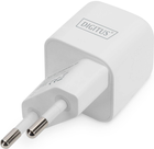 Мережевий зарядний пристрій Digitus USB-C 20Вт PD 3.0 Білий (DA-10060) - зображення 4