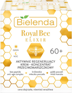 Krem-koncentrat do twarzy Bielenda Royal Bee Elixir 60+ aktywnie regenerujący przeciwzmarszczkowy na dzień i noc 50 ml (5902169045487) - obraz 1
