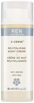 Krem do twarzy Ren Clean Skincare V-Cense Revitalising Night Cream przeciwzmarszczkowy na noc 50 ml (5060389248016) - obraz 1