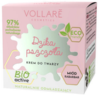 Крем для обличчя Vollare Cosmetics Дика Бджола природно омолоджуючий Мед та ревінь 50 мл (5902026647656)