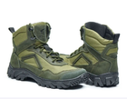 Тактичні всесезонні черевики "TRT - Tactical Recon Team" в оливі ЗСУ 43 розмір - зображення 4