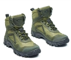 Тактичні всесезонні черевики "TRT - Tactical Recon Team" в оливі ЗСУ 44 розмір - зображення 1