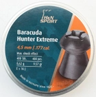 Кулі пневматичні H&N Baracuda Hunter Extreme 4,5 мм, 0.6 гр, 400 шт - зображення 1
