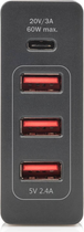 Stacja ładująca Digitus z 4 portami USB, USB-C (DA-10195) - obraz 3