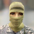 Балаклава - шапка зимняя, вязаная, Камуфляж, тактическая зимняя шапка, балаклава армейская теплая для военных - изображение 1