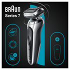 Електробритва Braun Series 7 71-S1000s SILVER / BLACK - зображення 6