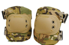 Военные армейские тактические налокотники защитные для ЗСУ мультикам тактические налокотники профессиональные - изображение 1