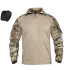 Боевая тактическая рубашка убакс, ubacs с защитой Han Wild Gen.3 Multicam XXL - изображение 1