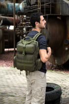 Рюкзак тактический штурмовой городской Protector Plus S431 olive - изображение 4
