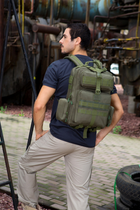 Рюкзак тактический штурмовой городской Protector Plus S431 olive - изображение 6