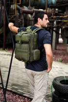 Рюкзак тактический штурмовой городской Protector Plus S431 olive - изображение 8