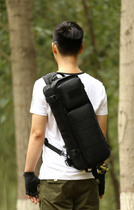 Рюкзак однолямочный тактический Protector Plus X213 black - изображение 5