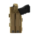 Тактическая кобура универсальная для пистолета cordura, армейская кобура Roco Tactical Койот - изображение 5