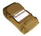 Рюкзак - сумка, тактичний військовий штурмовий Protector Plus S430 40л Койот - зображення 7
