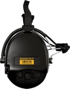 Активні навушники для стрільби Sordin Supreme Pro Neckband Black із заднім тримачем під шолом (76302-02-s) - зображення 3