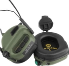 Активні захисні навушники Earmor M31H MOD3 (FG) Olive (EM-M31H-Mod3-FG) - зображення 2