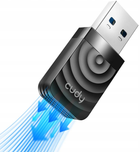 Адаптер USB Cudy Wi-Fi AC1300 (WU1300S) - зображення 4