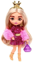 Міні-лялька Mаttel Barbie Extra Рожеве вбрання 14 см (0194735088553) - зображення 3