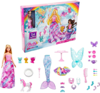 Lalka z akcesoriami Mattel Barbie Advent Calendar in Fantasy Land 28 cm (0194735052684) - obraz 2
