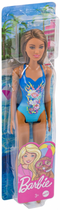 Lalka Mattel Barbie Beach in a Blue Swimsuit 30 cm (0194735020034) - obraz 4