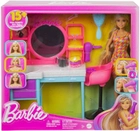 Lalka z akcesoriami Mattel Barbie Hair Salon 26 cm (0194735108268) - obraz 1