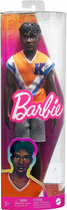 Lalka Mattel Barbie Fashionistas Doll Ken Orange Shirt 30 cm (0194735157525) - obraz 1