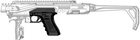 Обвіс тактичний FAB Defense K. P. O. S. Scout Advanced для Glock 17/19 - зображення 7