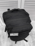 Тактичний штурмовий рюкзак black USA 45 LUX ml847 - зображення 6