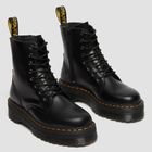 Glany męskie skórzane wysokie Dr. Martens Jadon Smooth Leather Platform Boots 43 Czarne (883985578951) - obraz 3