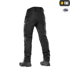 Штаны тактические M-Tac Soft Shell Winter Black Размер XS с подкладкой - изображение 3